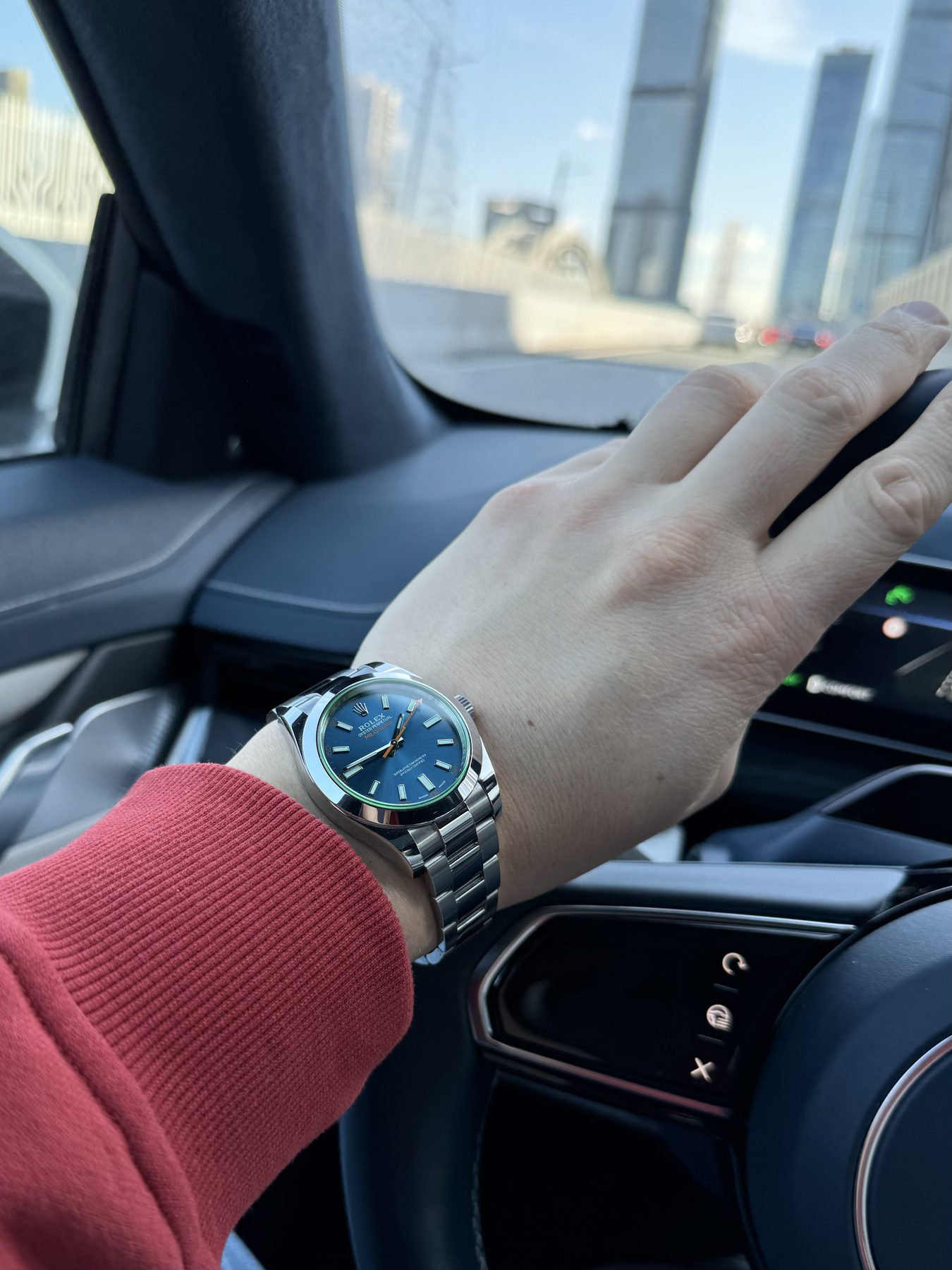 Rolex Milgauss Z-blue